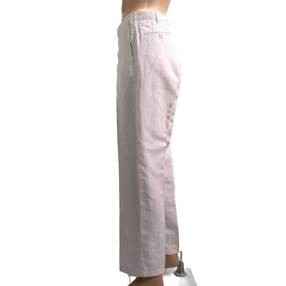 Excellent Incotex XL White Relaxed Fit Pants for Men Men